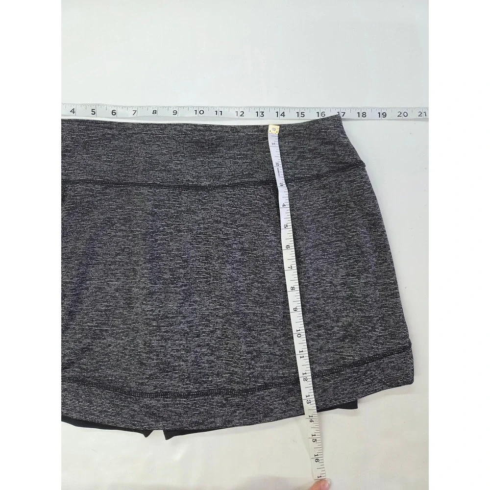 Tek Gear DryTek Skort Women XL Gray Heathered Activewear Tennis Golf Skirt